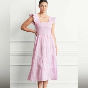 Hill House Womens Ellie Nap Dress in Pink Gingham